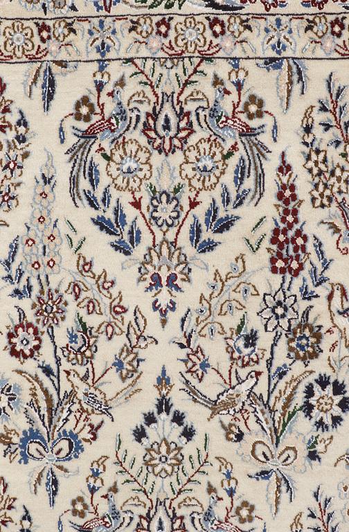 Matta, Figural Nain part silk s.k 9 LAA, ca 230 x 197 cm.