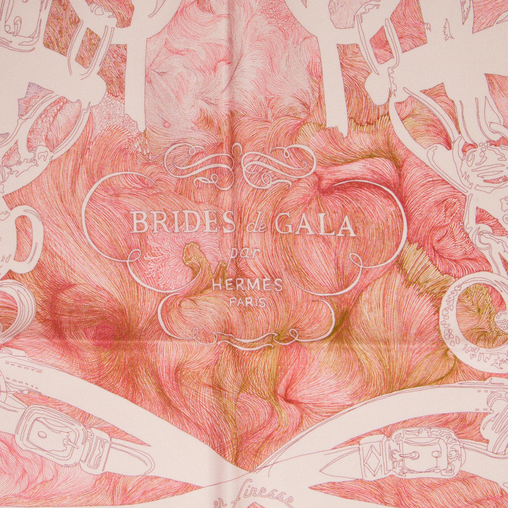SCARF, "Brides de Gala en Finesse", Hermès.