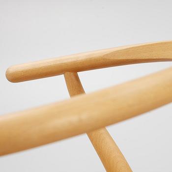 Hans J. Wegner, stolar, 4 st, "CH24", Carl Hansen & Son, Danmark, 2000-tal.