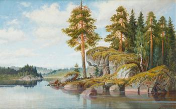 Juhani Honkanen, Lake view.