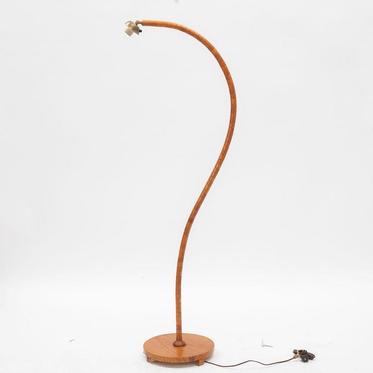 A floor lamp, 1940s.