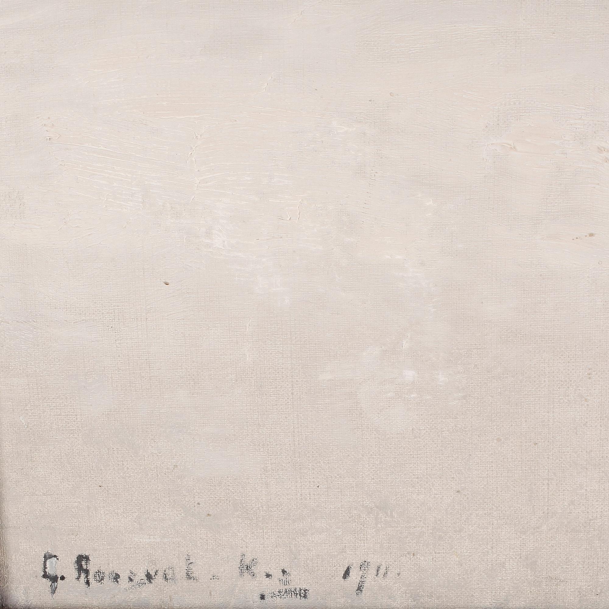 GERDA ROOSVAL-KALLSTENIUS, olja på duk, signerad o daterad 1911.