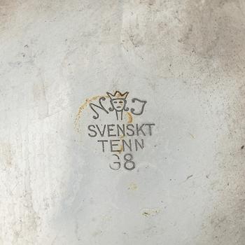 A petwer coffee service, Stockholm 1933.