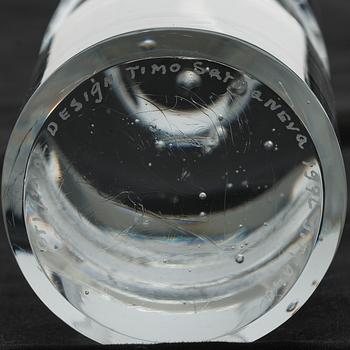 Timo Sarpaneva, prototyper, 6 st, signerade Original Design Timo Sarpaneva 1976 Iittala.