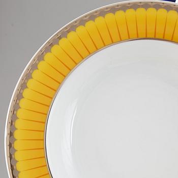 A Sigvard Bernadotte  service, Millenium design, 2000. (175 porcelain pieces and 96 cutlery pieces).