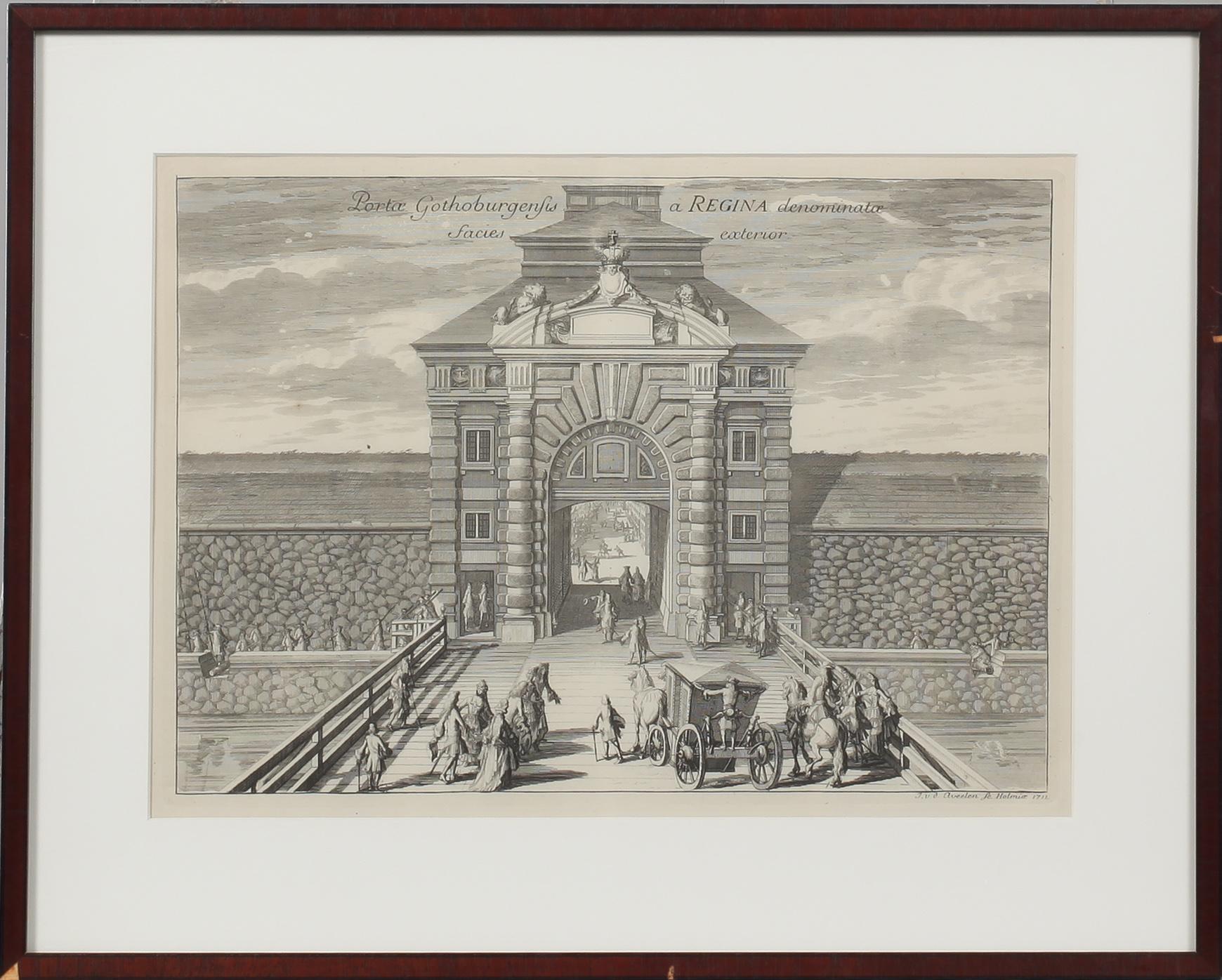 KOPPARSTICK, 4 st, Johannes van den Aveelen.