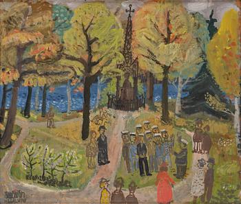 668. Olle Olsson-Hagalund, "Sångare i Haga".