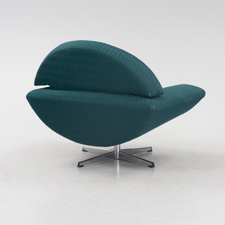 A 'Capri' easy chair by Johannes Andersen, designed around 1965.