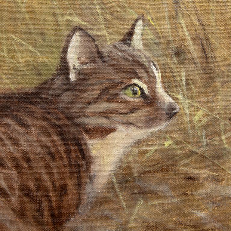 Lennart Sand, oil on canvas signed and dated 85.