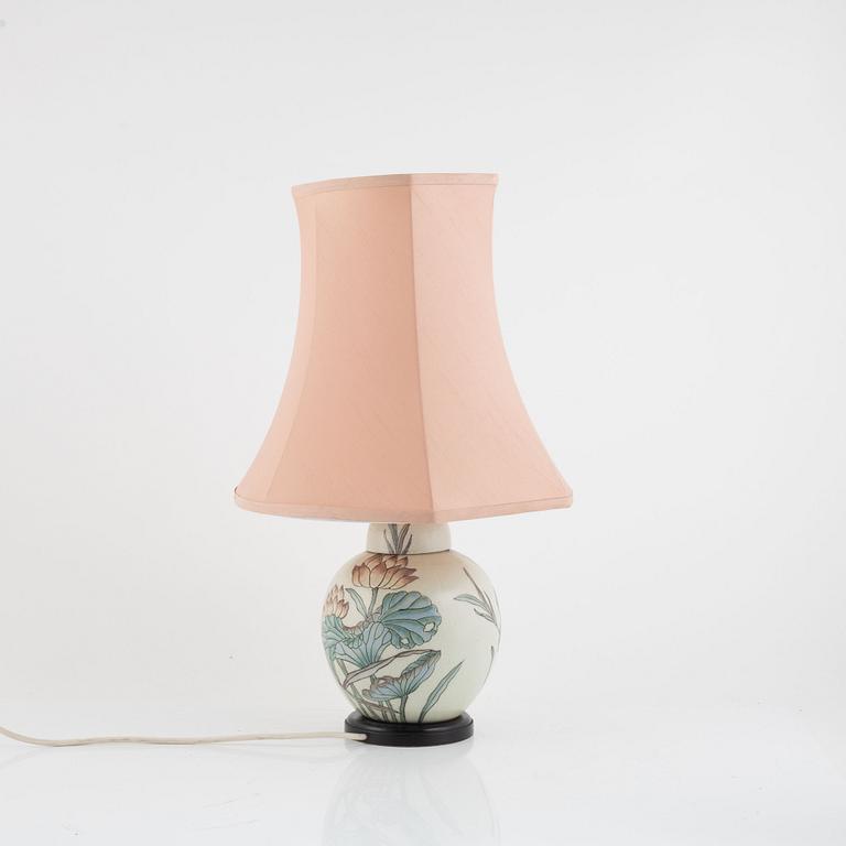 Table lamp, 1980s.