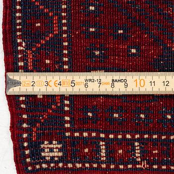 A semi-antique saddlebag, Soma/Bergama area, Western Anatolia, c. 124 x 46 cm.