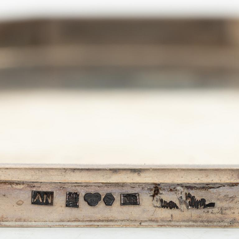 Wiwen Nilsson, a silver coaster, Nilsson A Hasselgrens Eftr Wiwen, Lund 1939.