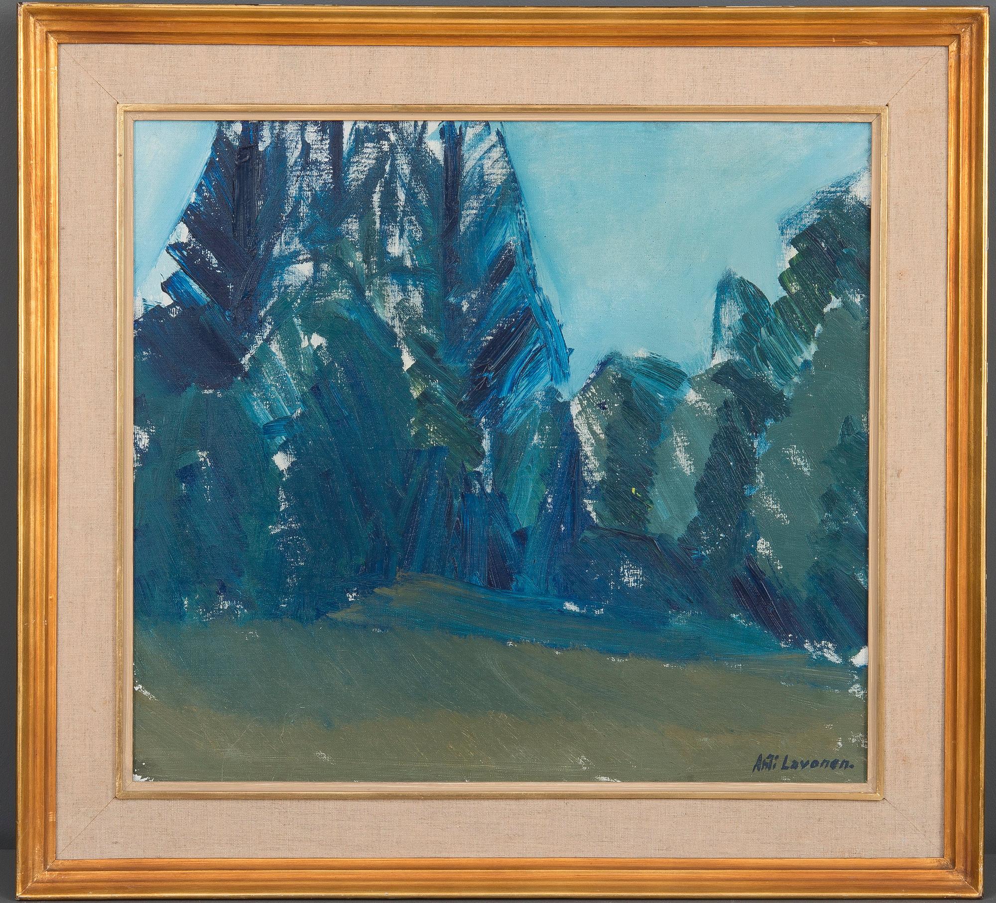 Ahti Lavonen, "EDGE OF THE FOREST".