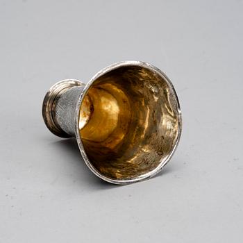 BÄGARE, silver, Petter Törnqvist (1785-1814) Tavastehus, Finland. Vikt 56,8 g.
