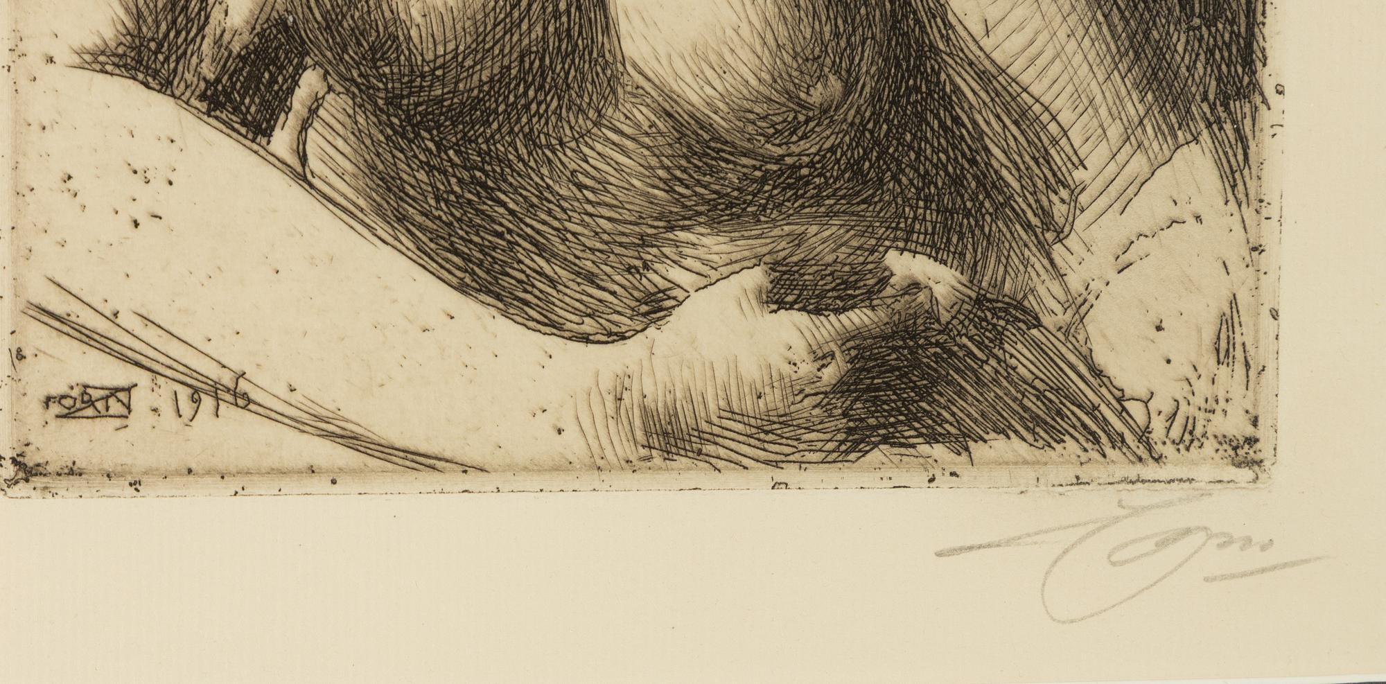 Anders Zorn, "Byst".