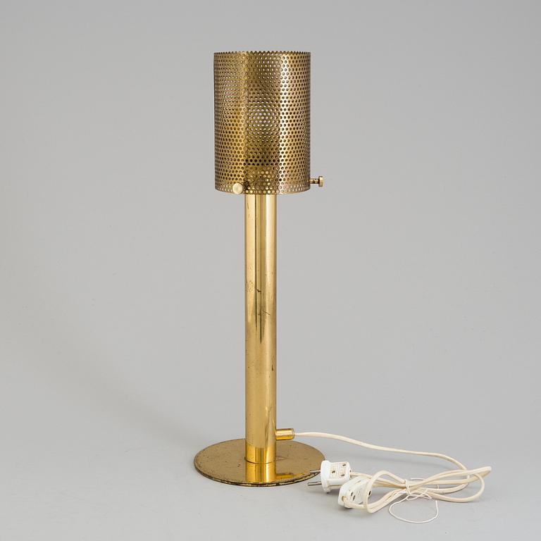 A second half of the 20th century brass table light by Hans-Agne Jakobsson, model B61.