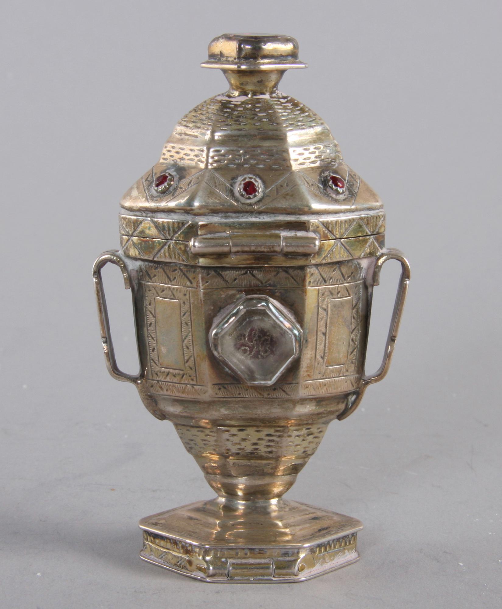 HOVEDVANDSAEG, silver, Mathias Peter Traustedt, Tönder, Danmark, tidigt 1800-tal.