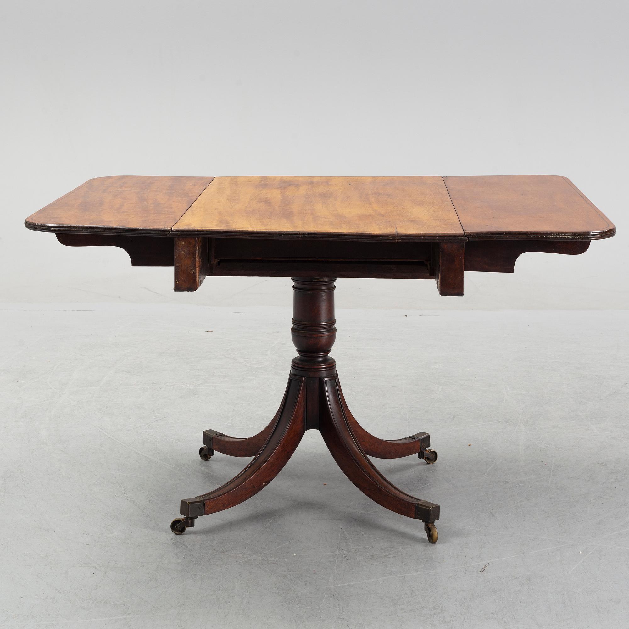 Klaffbord, England, 1800-talets slut.