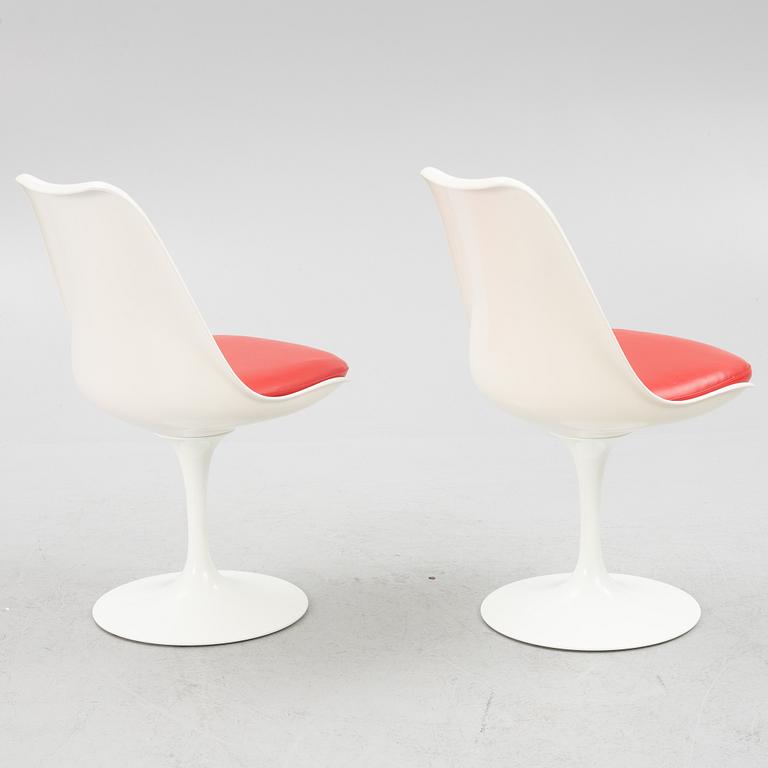 Eero Saarinen, a pair of 'Tulip' chairs, Knoll.