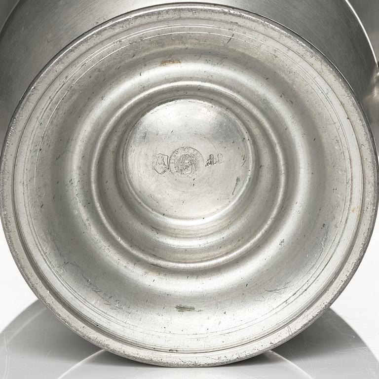 Estrid Ericson, a pewter vase, Svenskt Tenn, Stockholm 1927.