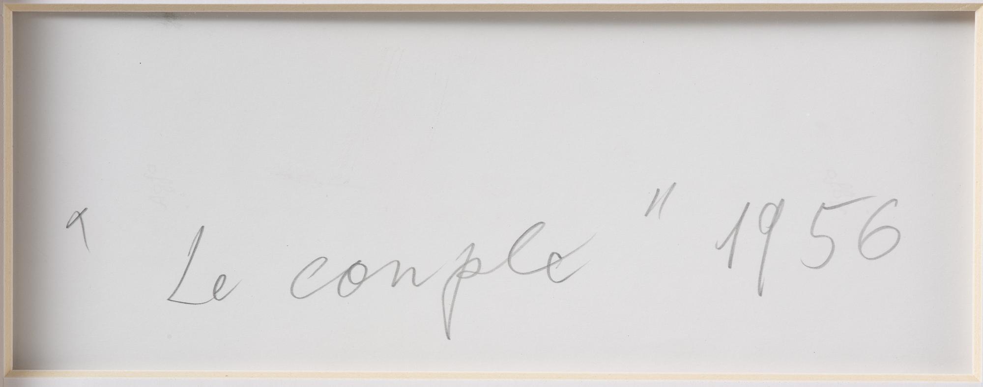 Meret Oppenheim, "Le copule".