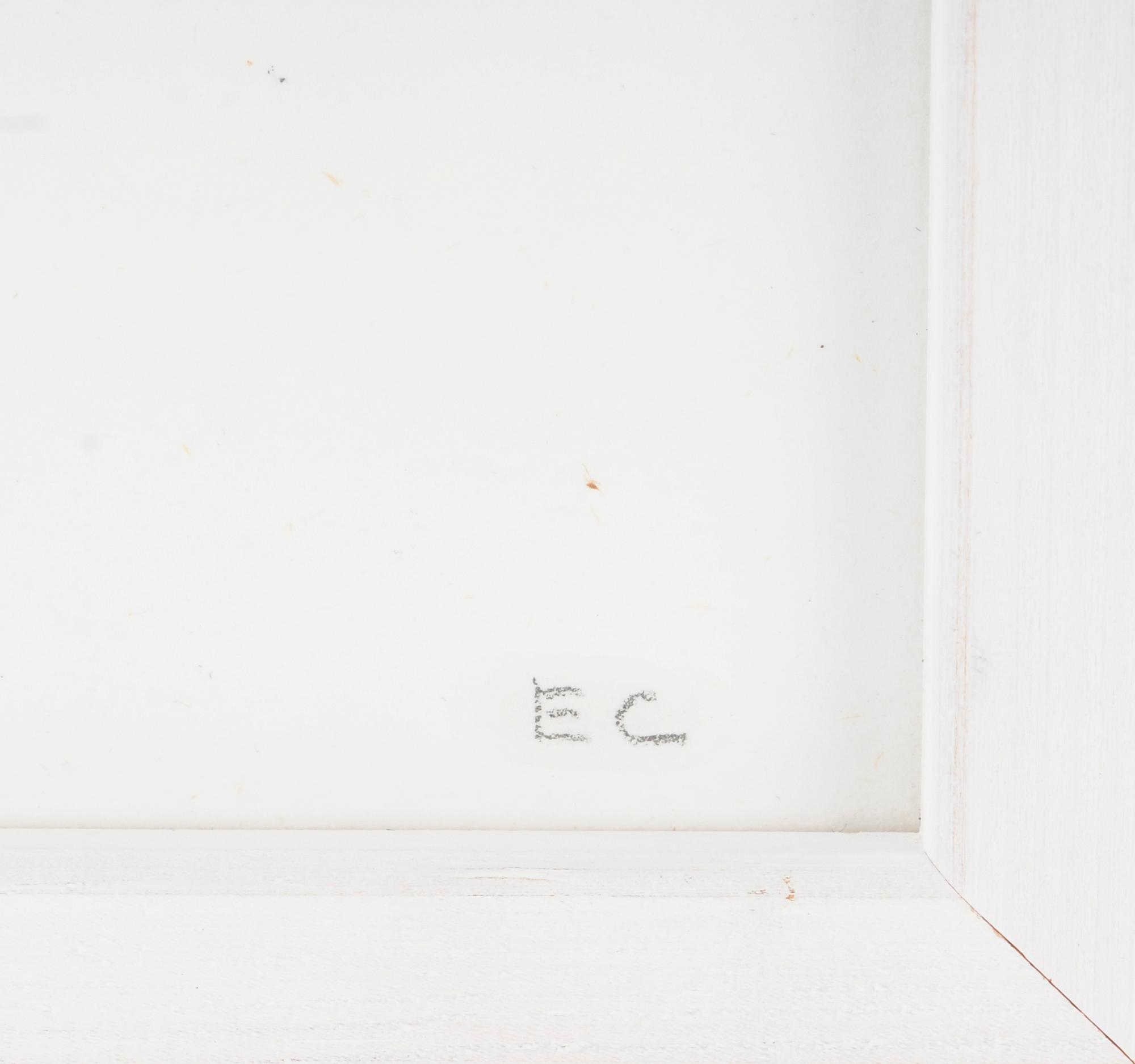 ERIK CHAMBERT, plexiglas, monogramsign.