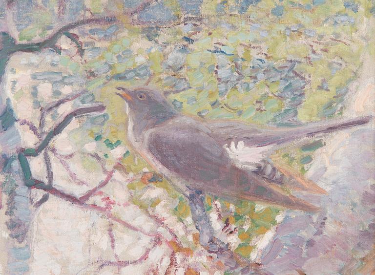 Lennart Segerstråle, Bird on a Branch.