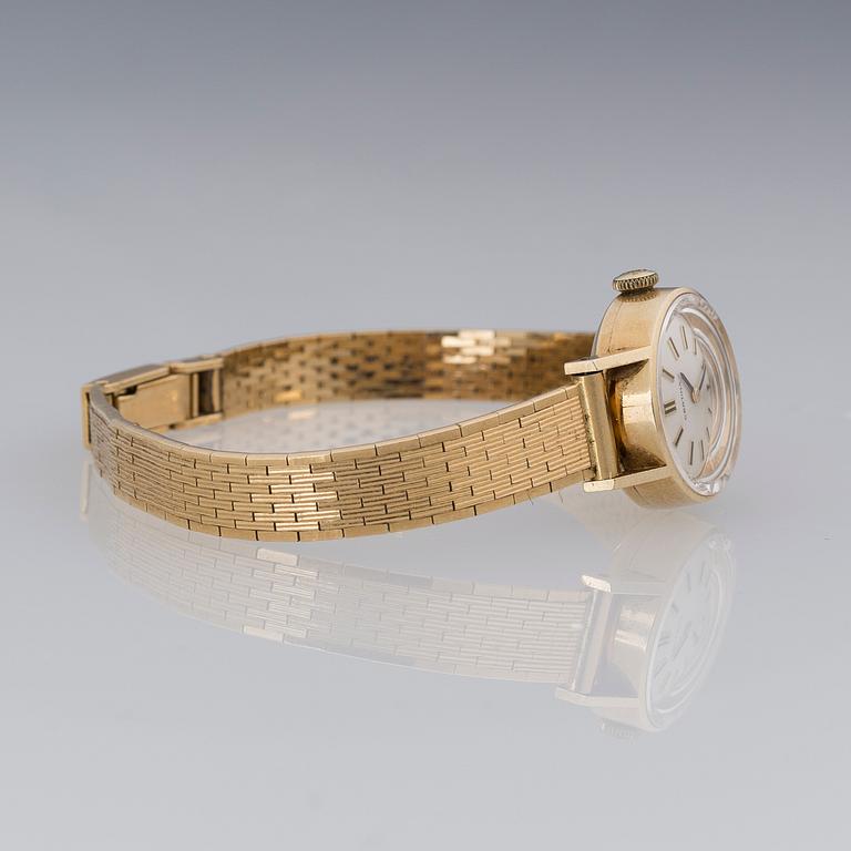 CERTINA, wrist watch, 18K gold, 19 mm.