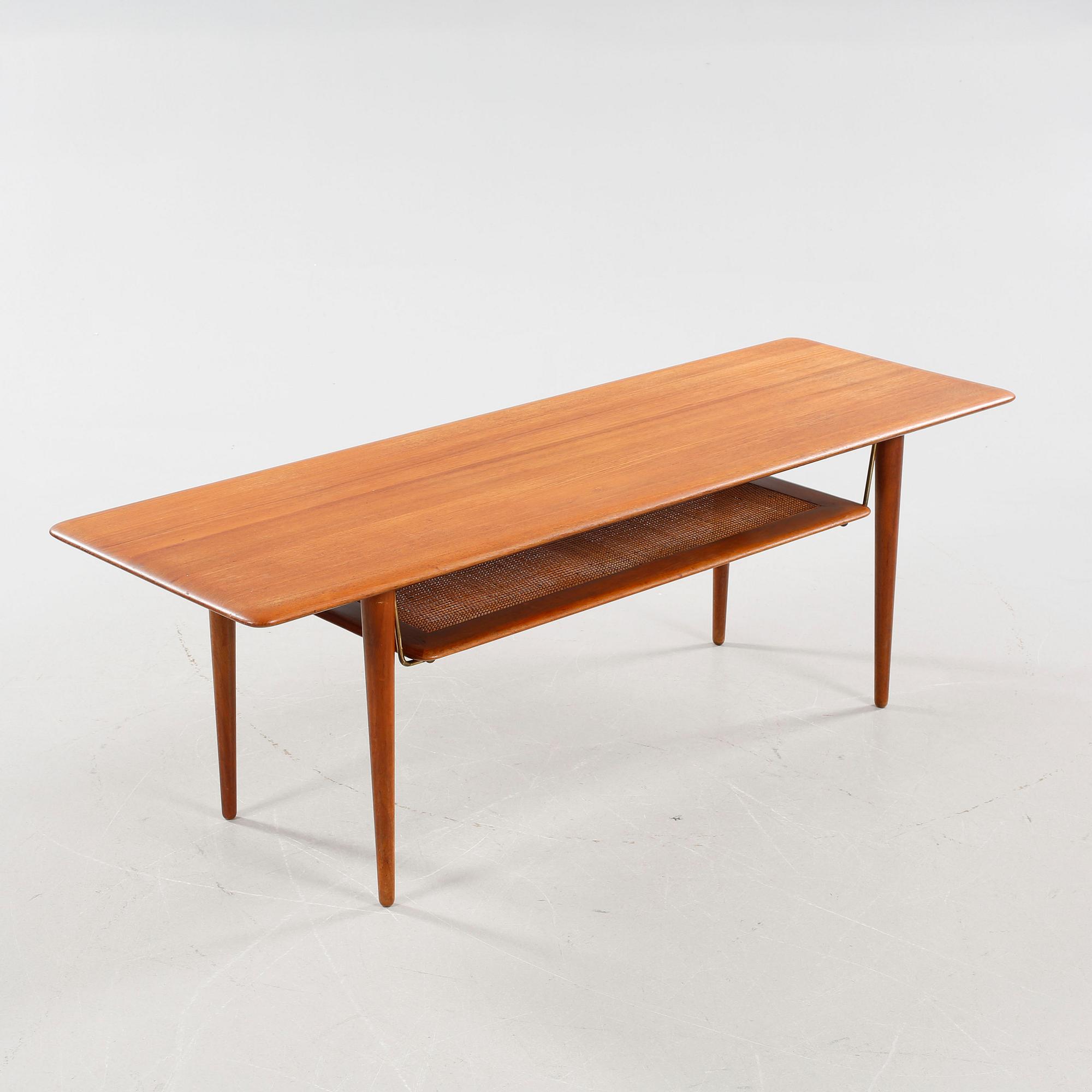 A sofa table, model fd 516, designed by Peter Hvidt & Orla Mølgaard-Nielsen, made by France & Søn, Denmark, 1950s/60s.
