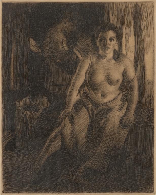 Anders Zorn, Sägpallen.