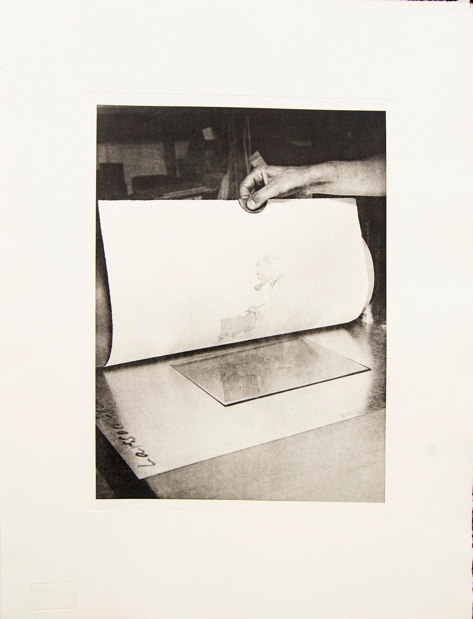 Carl Larsson, after, six etchings, printed in 1983, from the original plates,