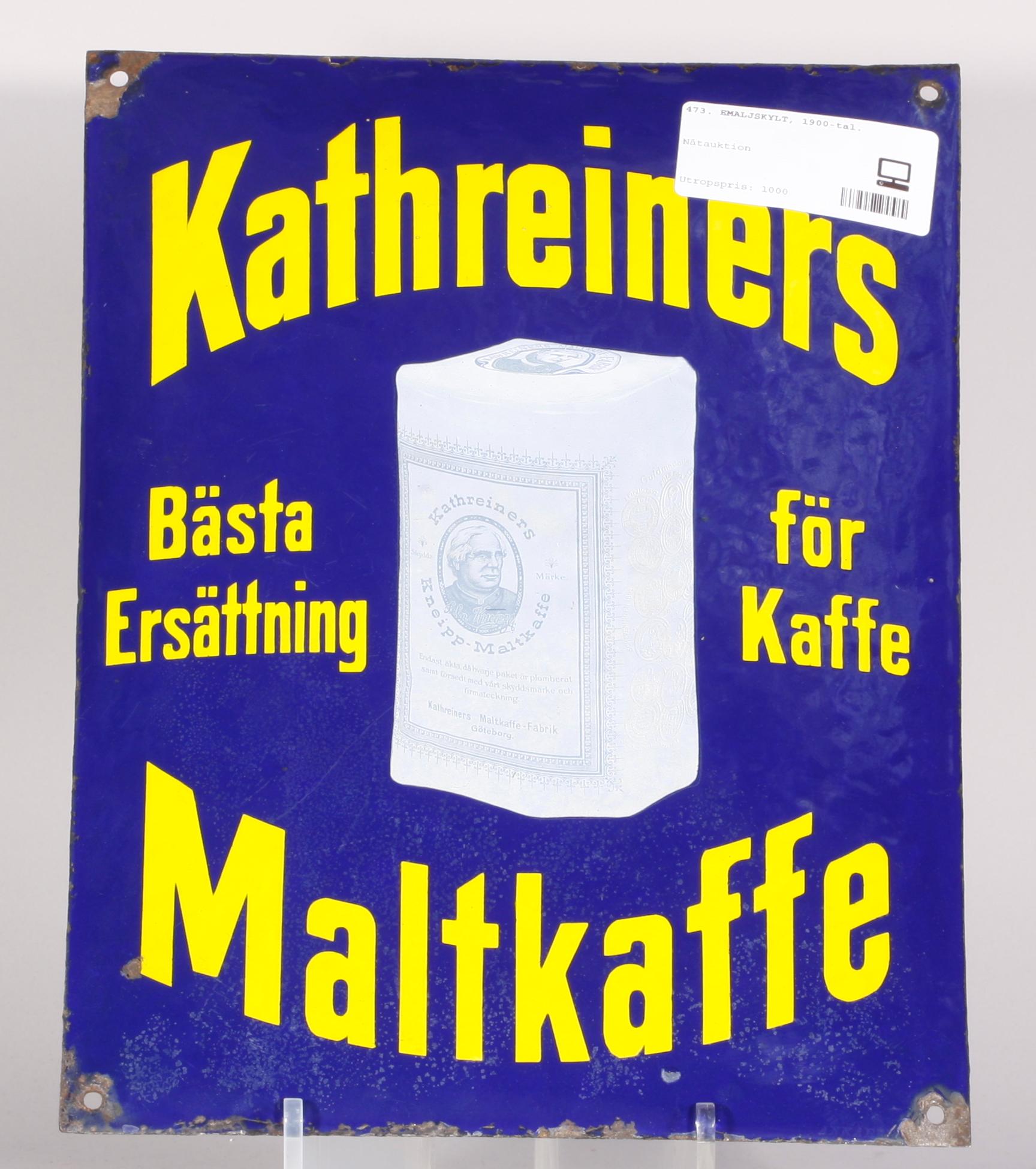 EMALJSKYLT, 1900-tal.