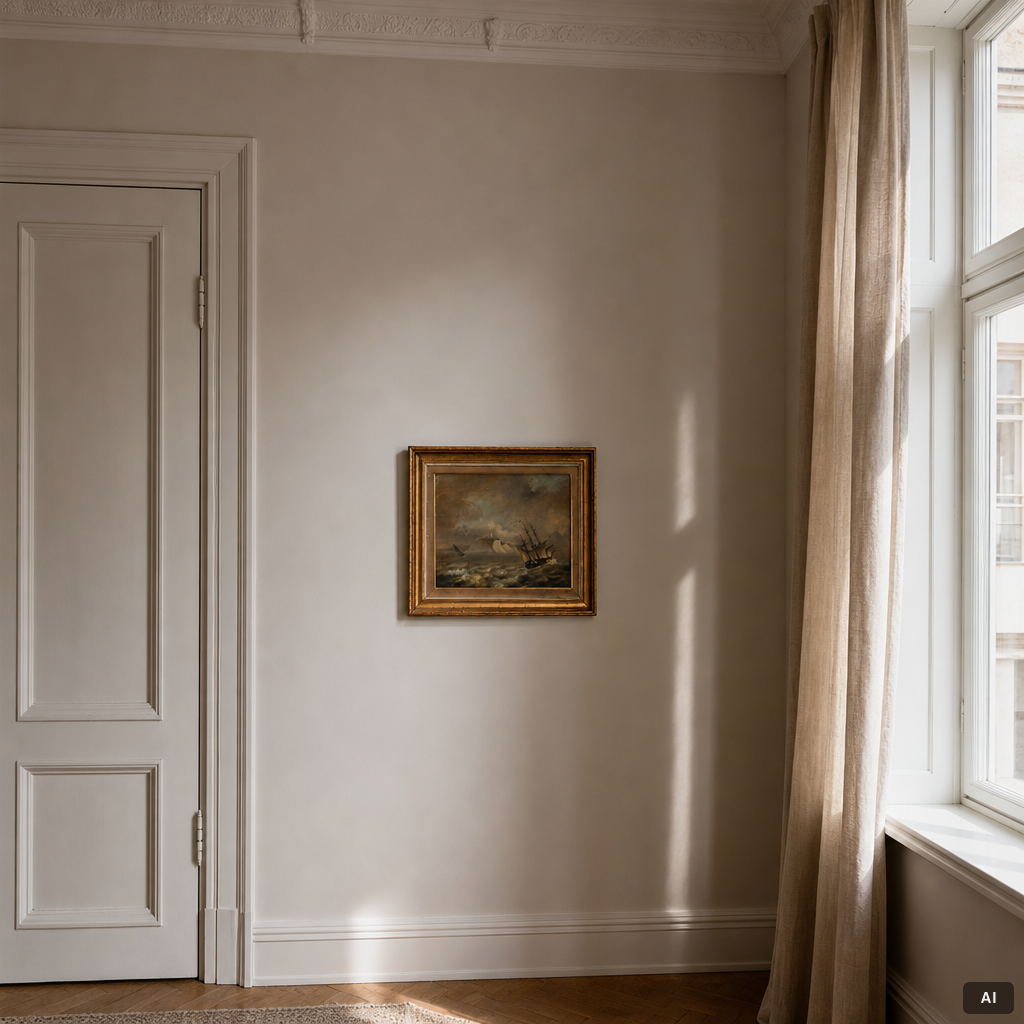 John Sell Cotman, hans art, Segelbåtar vid ö.
