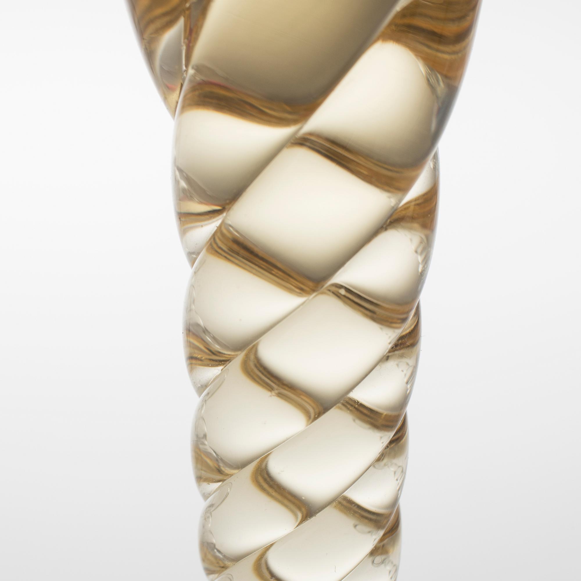 VINGLAS, 8+11 delar, glas, 1900-tal.