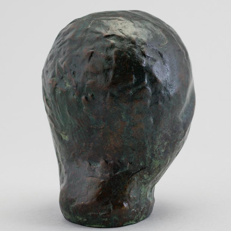 JOHANNES COLLIN, bronze scupture, signed and dated 1916.