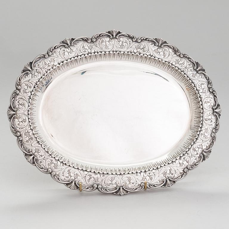 FAT, silver, Italien 1944-68. Finska kontrollstämplar.