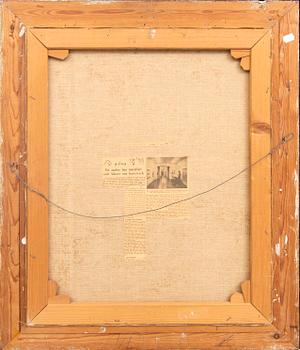 Folke Andréasson, oil on canvas signed.