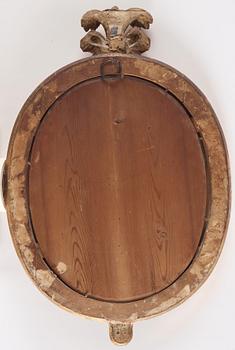 A pair of Gustavian two-light giltwood girandoles by J. Åkerblad (master 1756-1799).