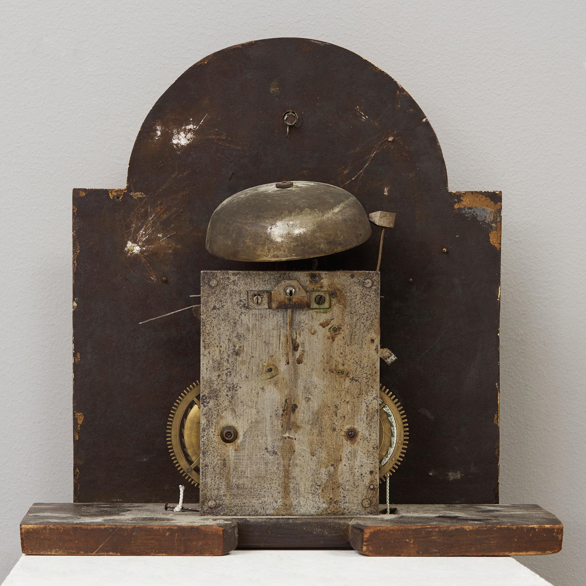 A 18th century Baroque longcase clock.