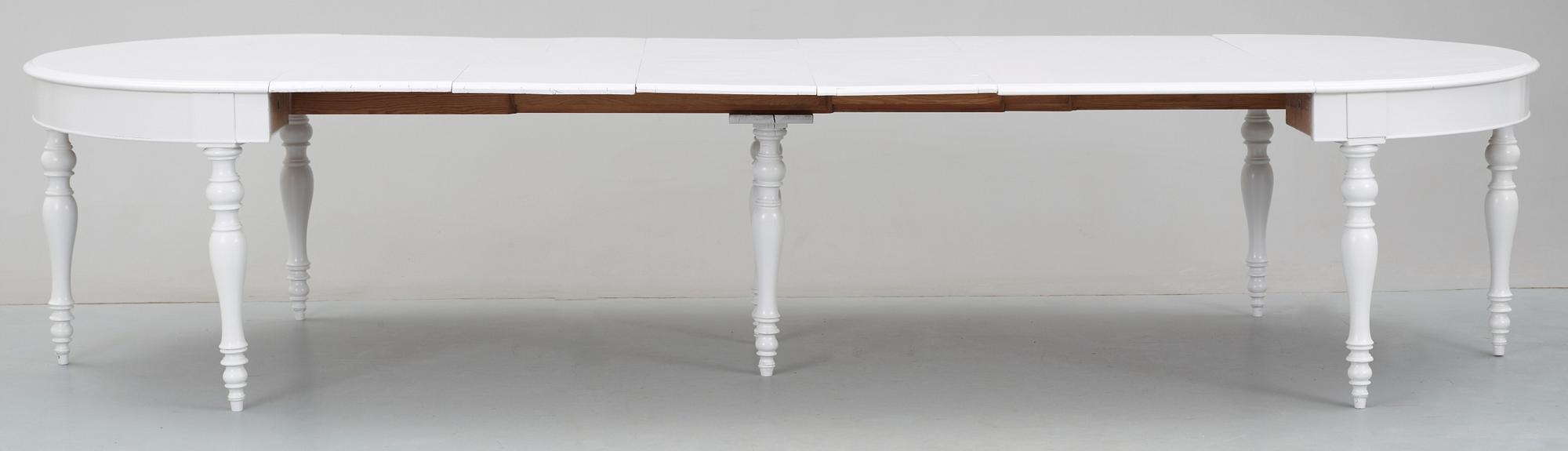 MATSALSBORD, nyrenässans, 1800-talets slut.