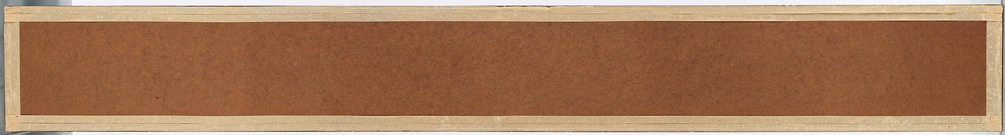 A Chinese painting, ink and colour on silk, Qing dynasty, 19th century.