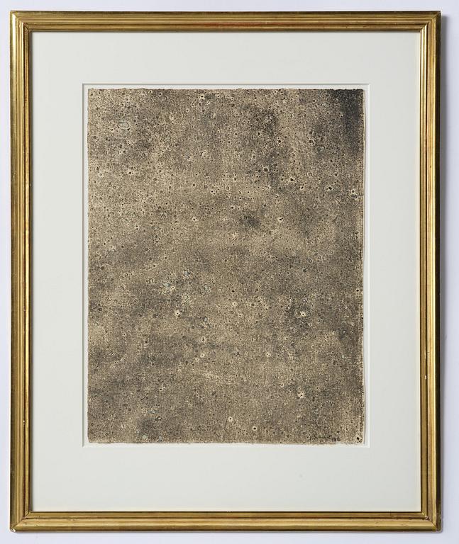 Jean Dubuffet, "Empreinte texturologique".