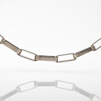 K-J Johansson, Neck chain, silver, 1975, Gothenburg.