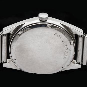 HERRARMBANDSUR, Omega, Geneve, stål, 1960-70-tal.