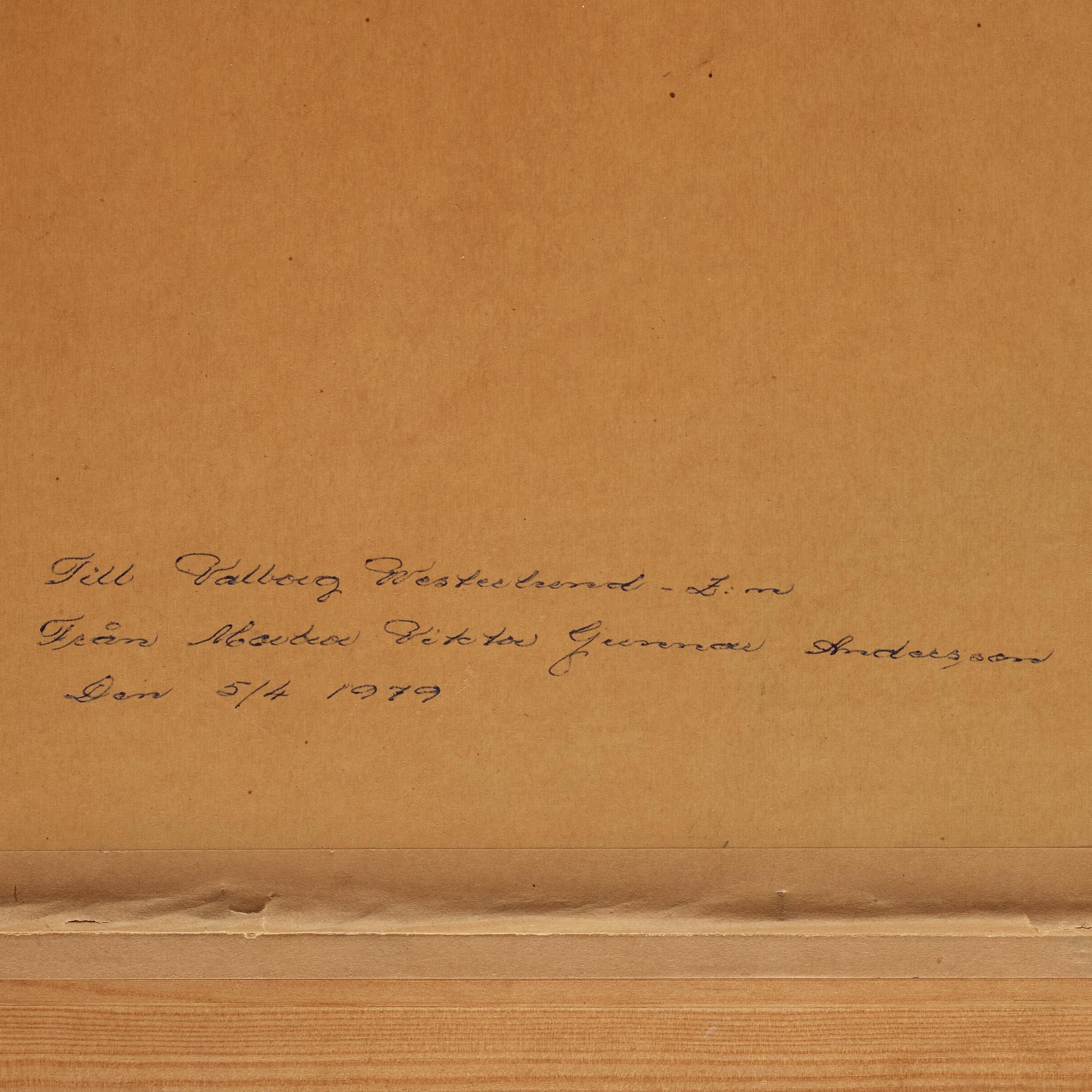 Elis Åslund, Borgholms slottsruin.