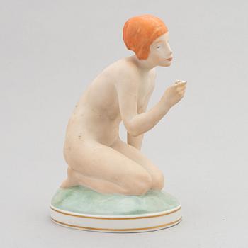Gerhard Henning, a porcelain figurine, Royal Copenhagen, Denmark, first half of the 20th century.