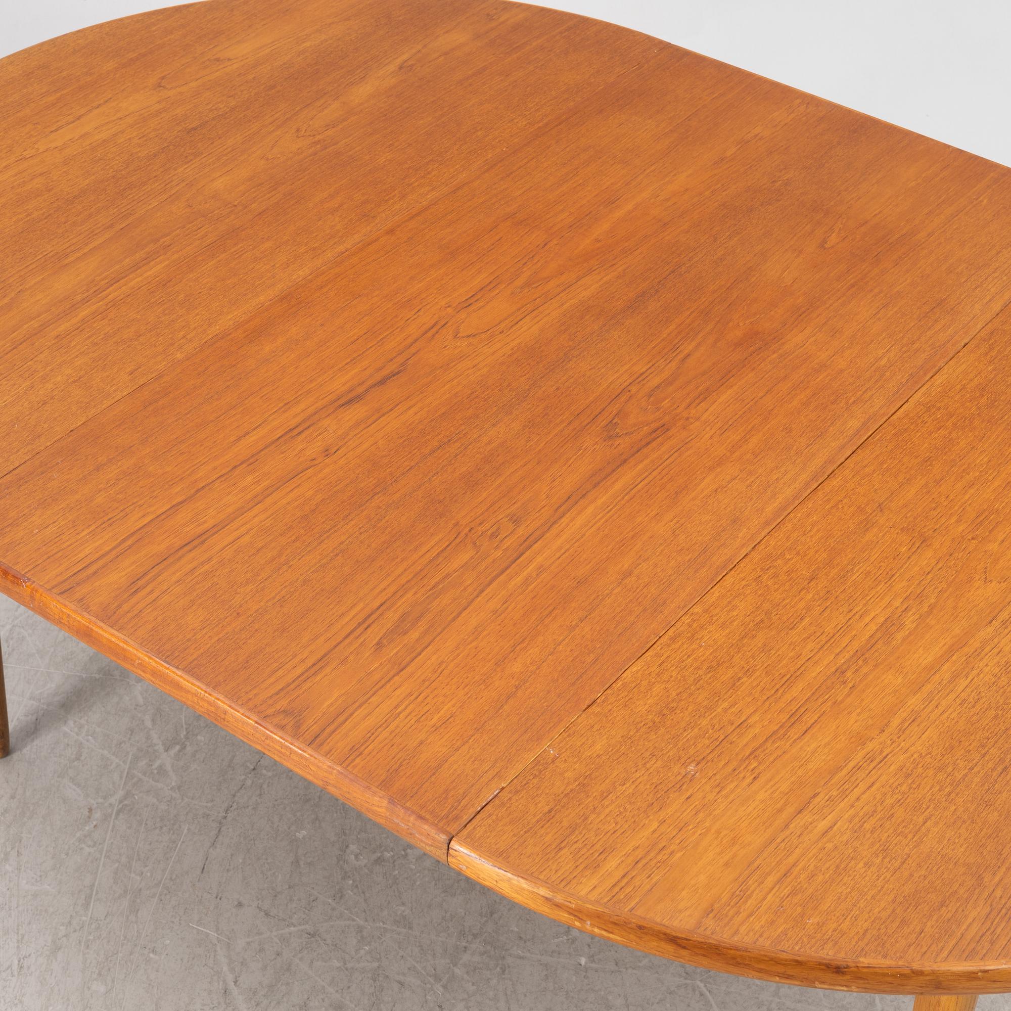 Karl Erik Ekselius, a dining table, JOC Möbler, Vetlanda, 1960's.