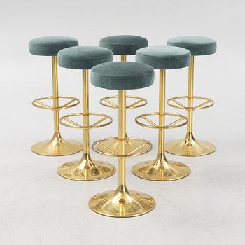 Six bar stools, Johanson Design, Markaryd.