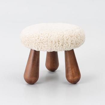 A stool, contemporary production, Sweden.