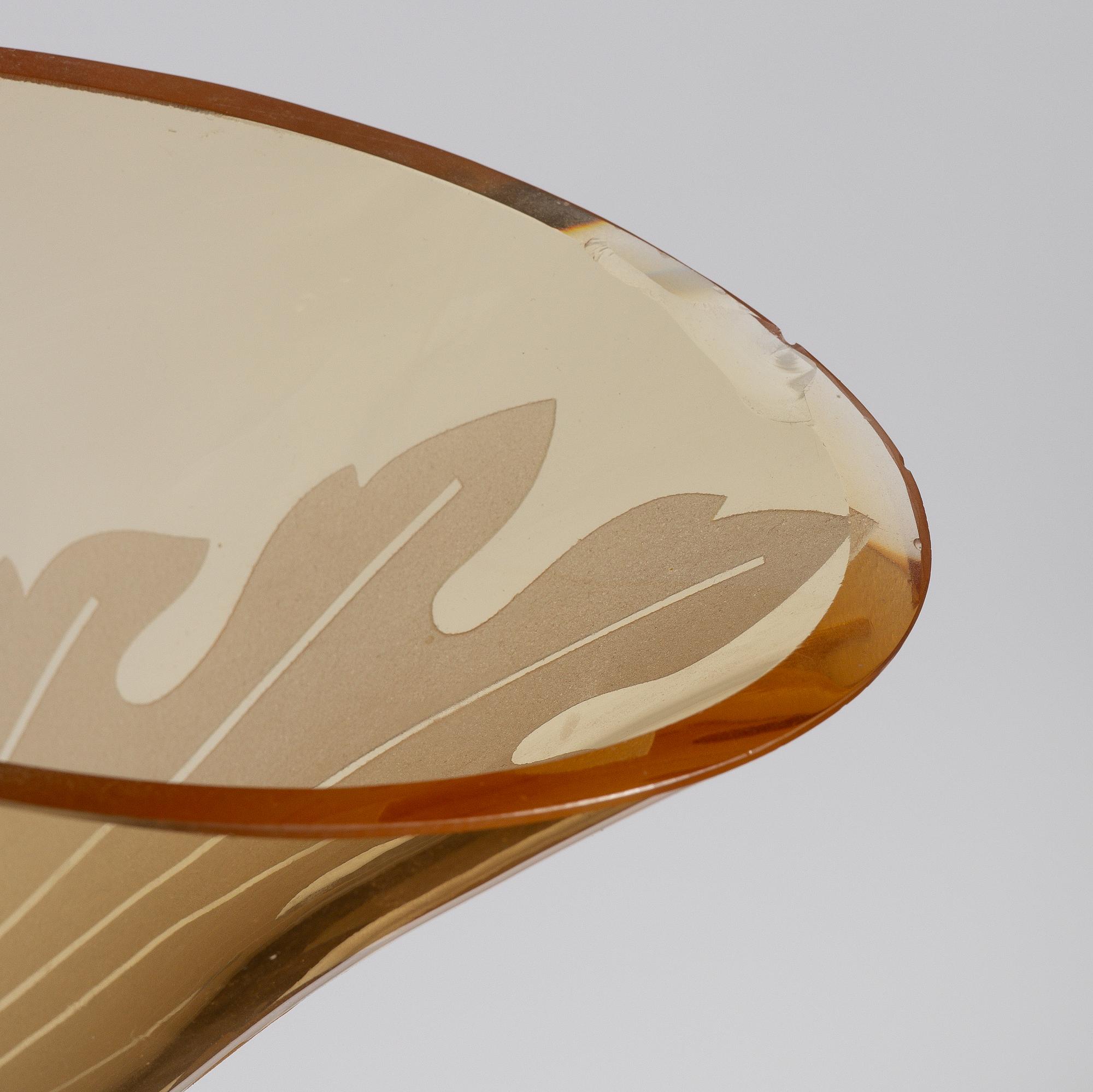 Carl Erik Bodén, ceiling light, Swedish Modern, Glössner, 1940s/50s.